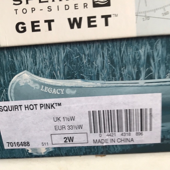 Pink Sperrys NWT - Picture 4 of 5